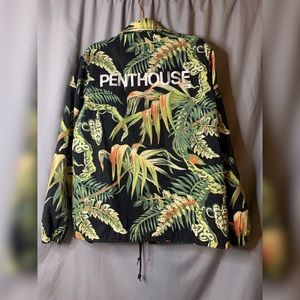 HUF x Penthouse Collab Denim “Penthouse Palm” Jacket